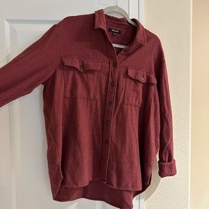 Madewell Flannel Kempton Button Up